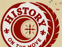 Tablet Screenshot of historyonthemove.org